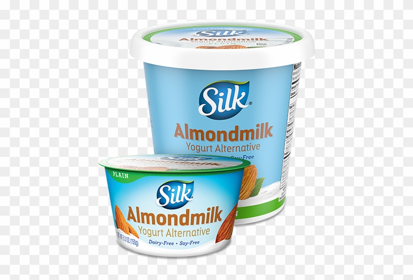 Photo Of Plain Almond <br>dairy-free Yogurt Alternative - Silk Almond Yogurt Nutrition Facts Clipart #4647704