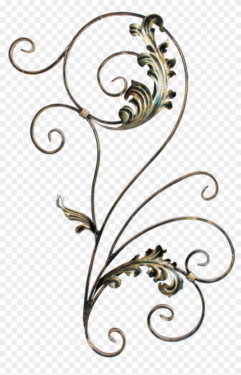 Peacock Motif - Illustration Clipart #4647883