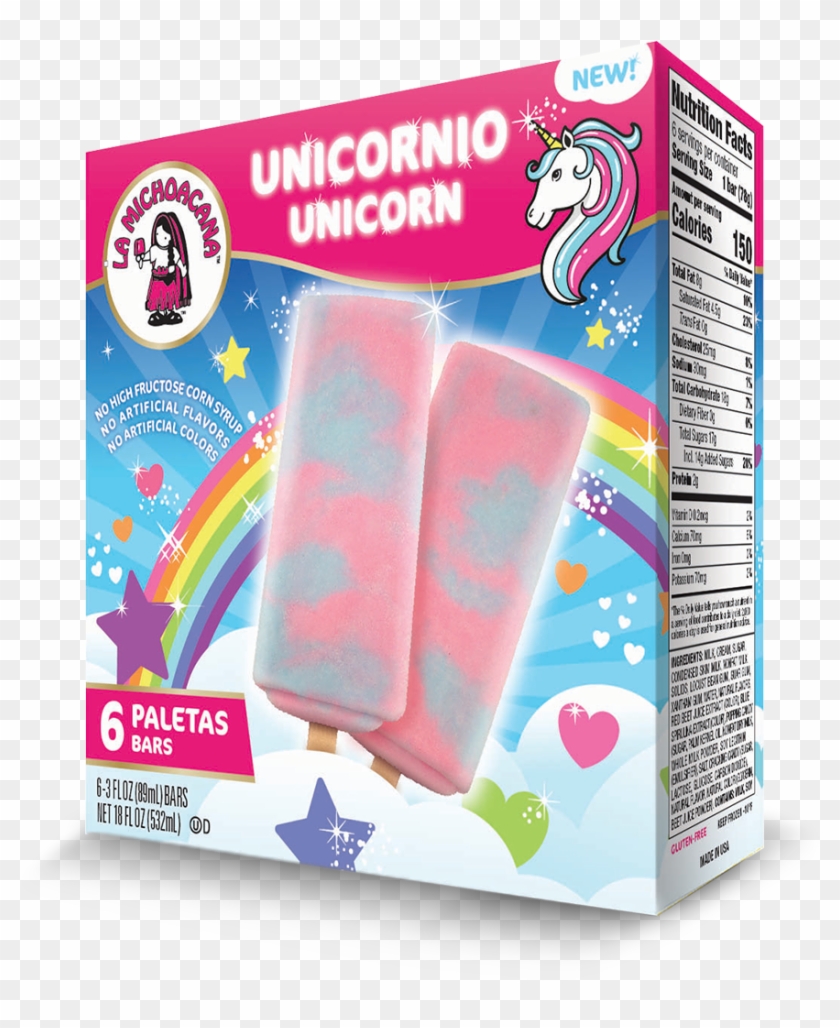 Unicornio - Michoacana Paleta De Nuez Clipart #4648027