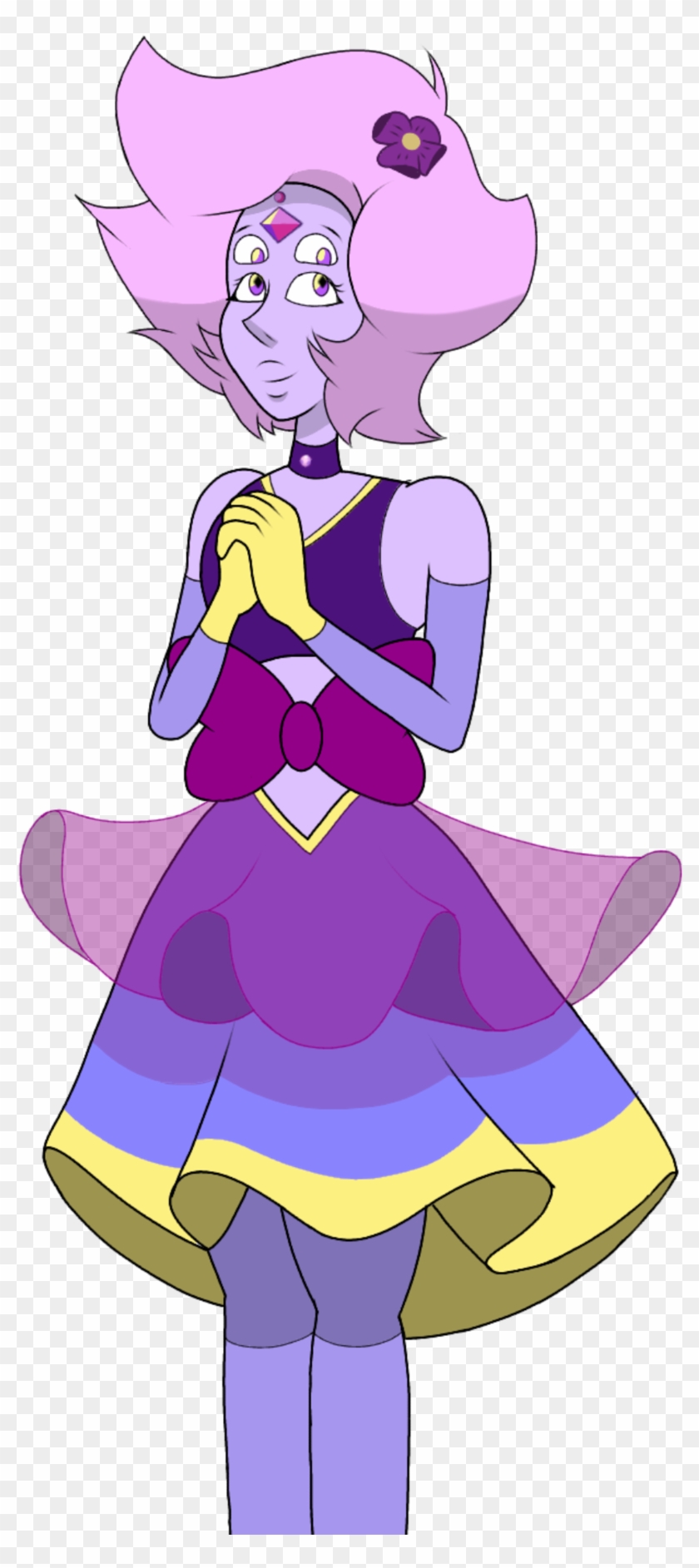 Purple Aura Quartz - Orchid Diamond Steven Universe Clipart