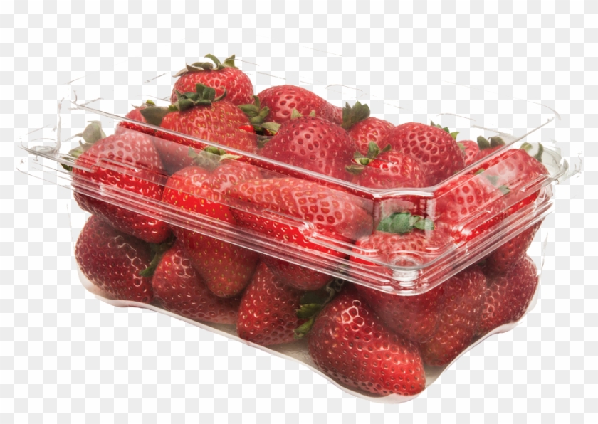 1 Lb Clamshell - 1 Lb Strawberries Png Clipart