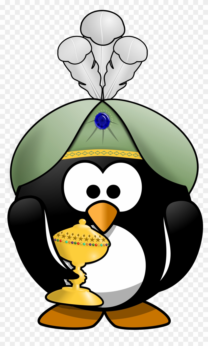 This Free Icons Png Design Of Oriental Penguin - Round Cartoon Penguin Clipart #4648461