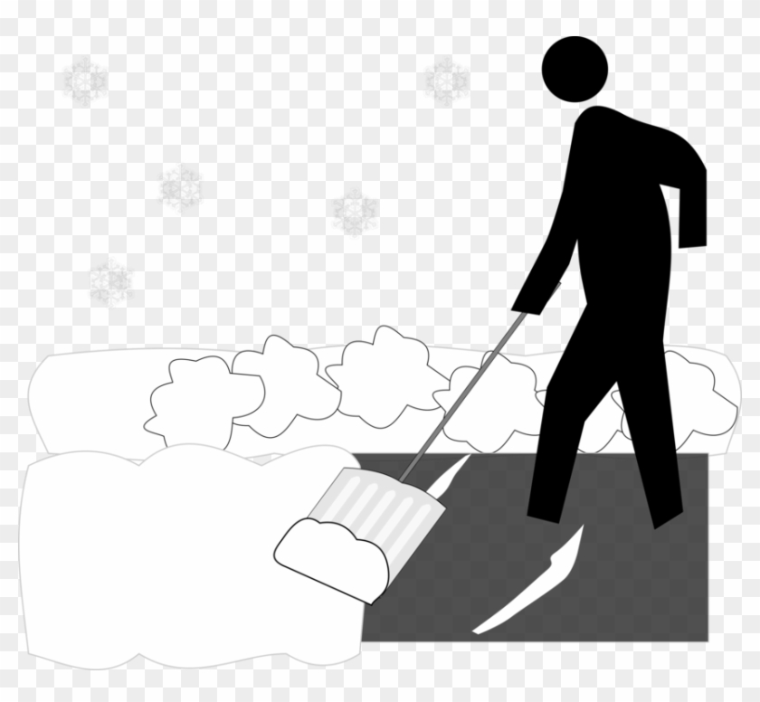 Snow Removal Business Floor Free Commercial Clipart - Shovel - Png Download #4648465