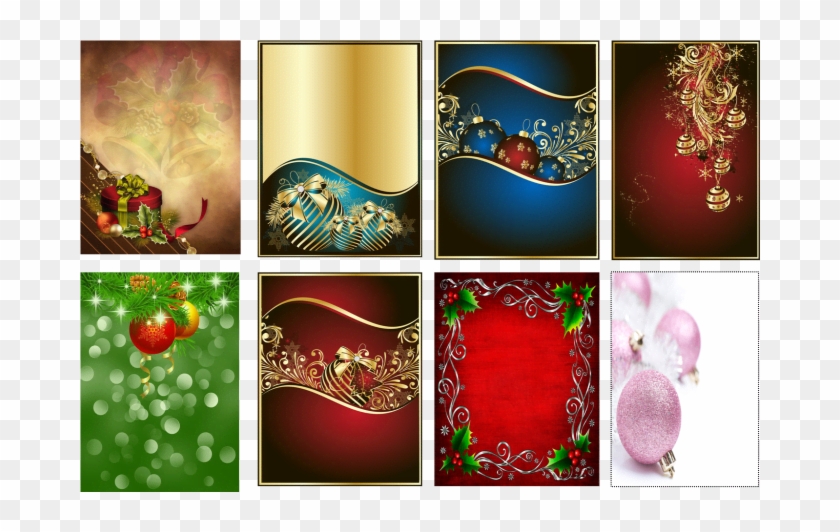 I Will Do 3 Christmas Backgrounds - Christmas Card Clipart