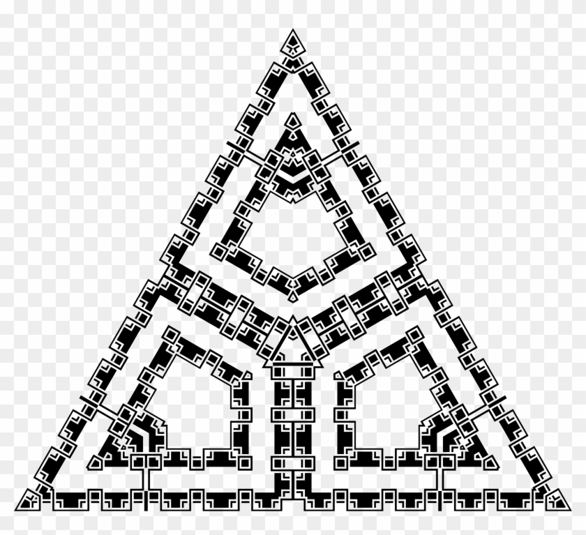 This Free Icons Png Design Of Border 4 Derivative 4 - Triangle Clipart #4648494