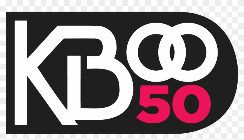 Kboo 50th Anniversary - Graphic Design Clipart
