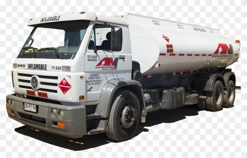 Transporte De Combustible - Trailer Truck Clipart #4648700