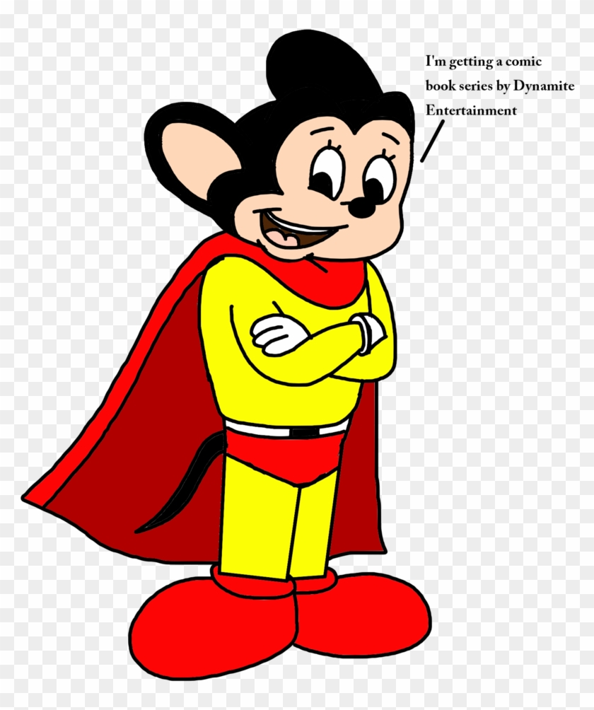 Conic Drawing Mickey Mouse - Mighty Mouse Clipart