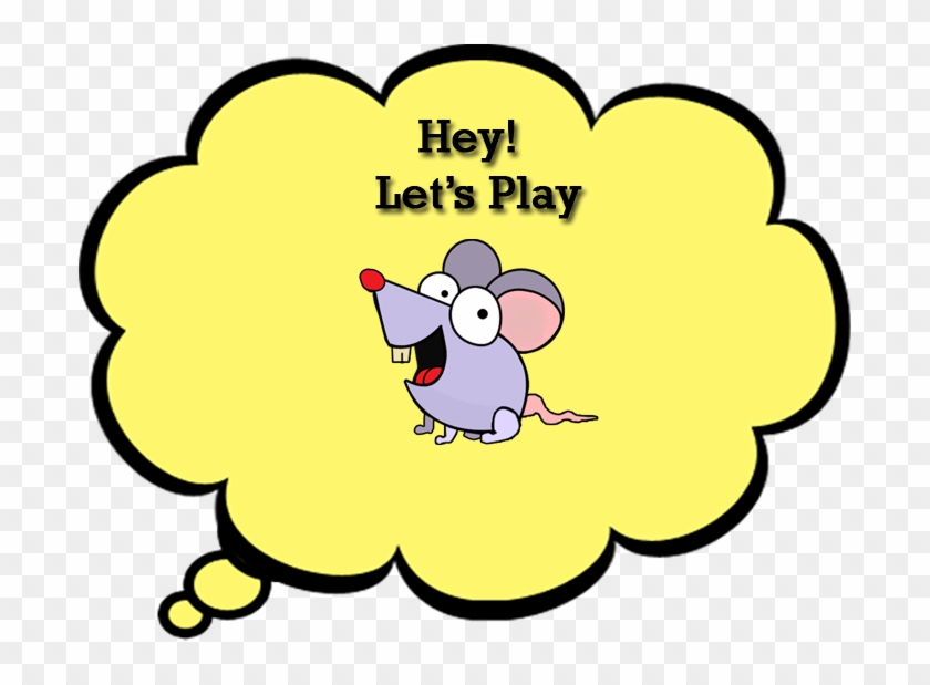 Let's Play Sceenshot Photoshop Cs6 - Cloud Thought Bubble Png Clipart #4648926