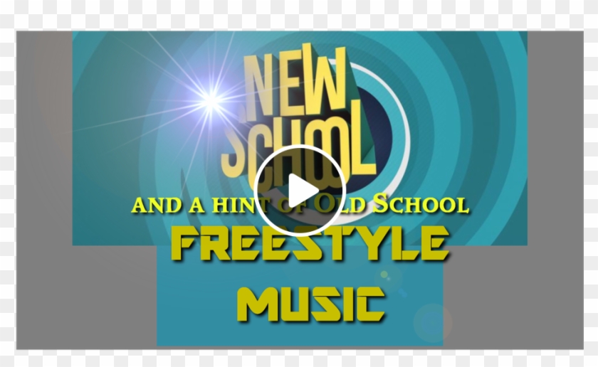 New Vs Old School Freestyle Music April 4, - Graphic Design Clipart #4648964