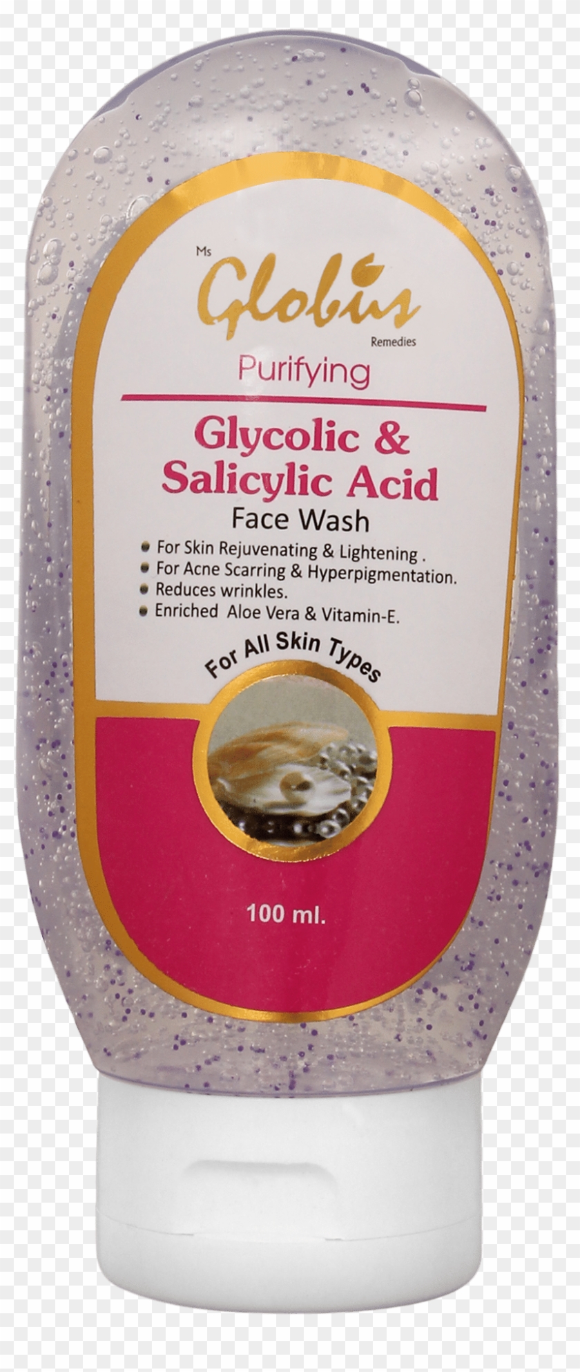 Globus Remedies Glycolic Acid And Salicylic Acid Face Clipart #4649126