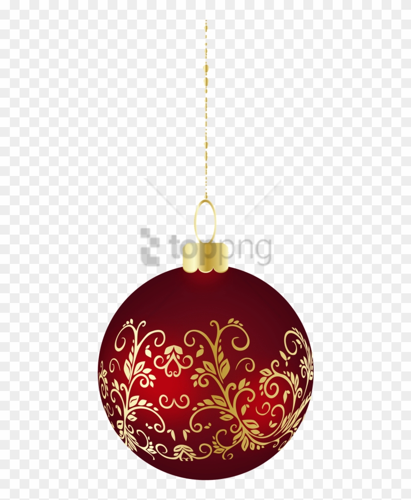 Free Png Gold Christmas Ornament Png Png Images Transparent - Christmas Balls Png Transparent Clipart #4649279