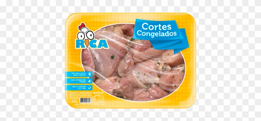 Frango À Passarinho Congelado Bandeja - Chicken Meat Clipart #4649442