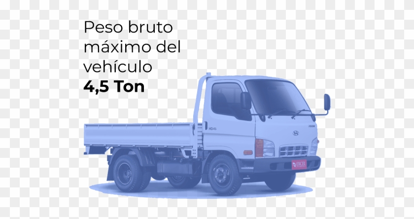 Capacidad De Carga Hd45 - Commercial Vehicle Clipart #4649443