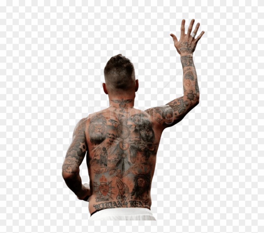 Download Sergio Ramos Png Images Background - Ramos Back Tattoo Clipart