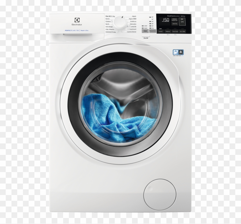 Electrolux Washer Dryer Lavadora Secadora Ew7w4862lb - Ew7f348w Clipart