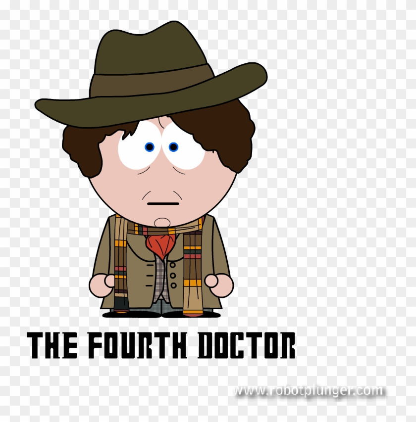 Doctor Who South Park - Cartoon Clipart