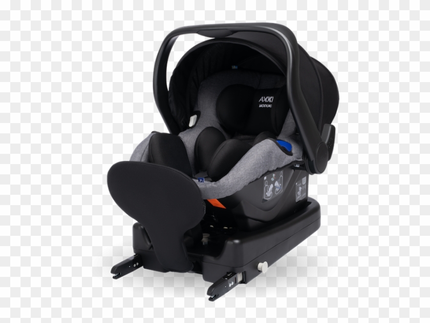 Infant Base Side Grey Axkid Lowres - Child Safety Seat Clipart #4649850