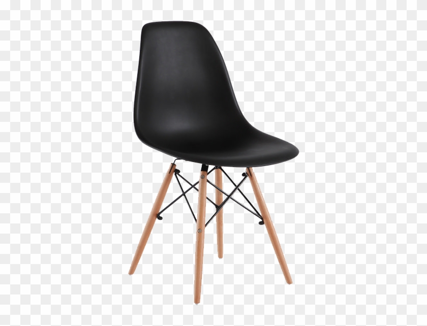 Silla Negra - Dsw Chair Grey Clipart #4649880