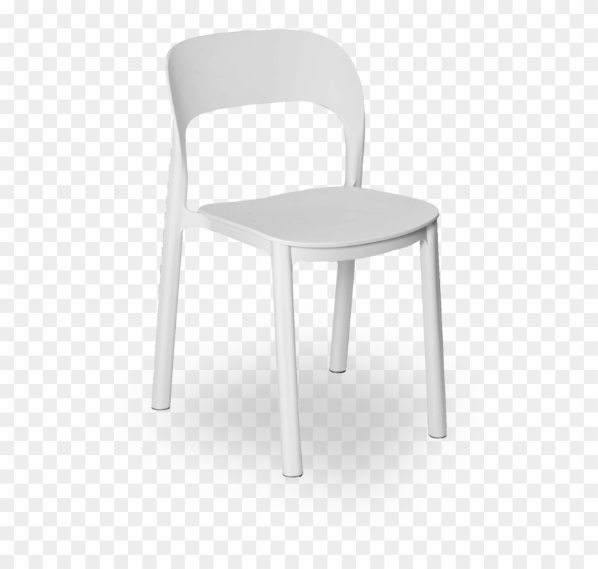 Silla Ona Blanca - Chair Clipart #4649945