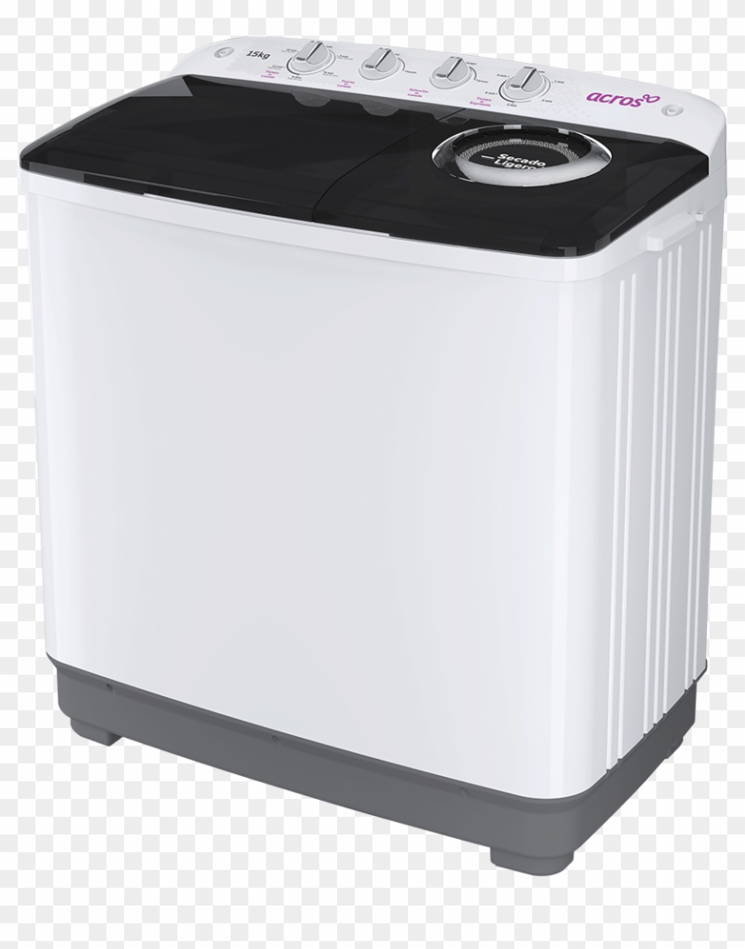 Lavadora Dos Tinas, 15 Kg - Washing Machine Clipart