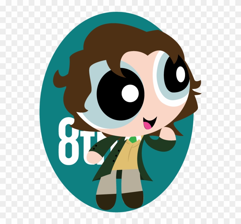 The 8th Doctor - Cartoon Clipart #4650209