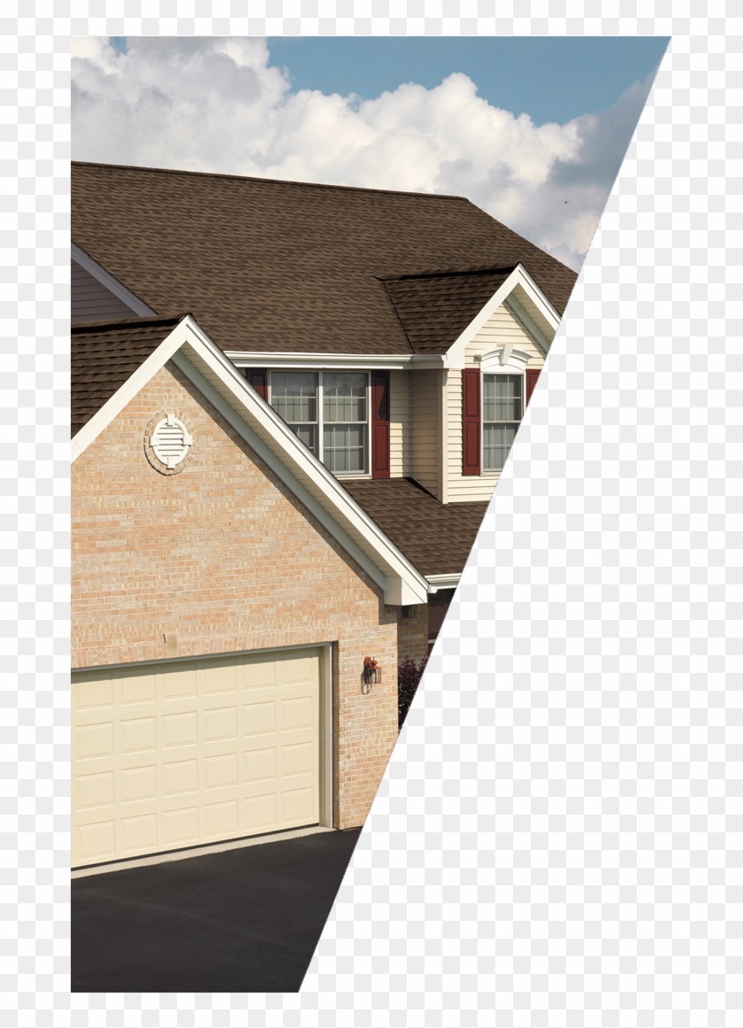Homes Vector Home Roof - Gaf Barkwood Clipart #4650469