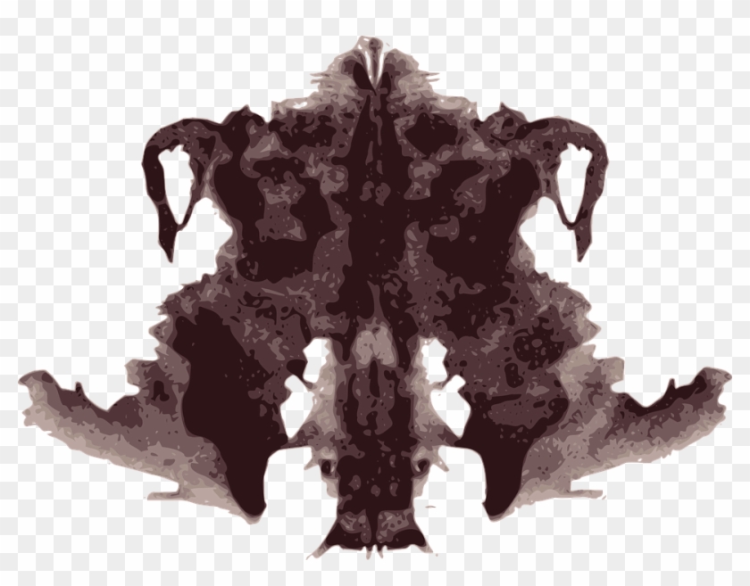 Ink Blot Png - Rorschach Test Clipart