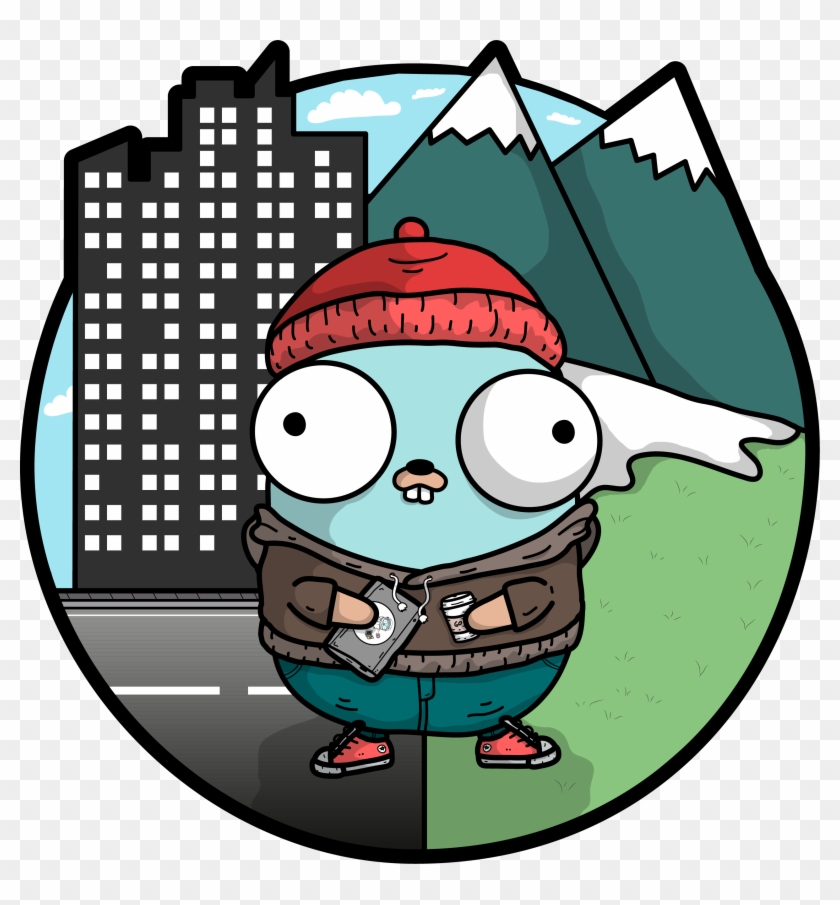 Microsoft Oss Conference/database - Gopher Golang Clipart