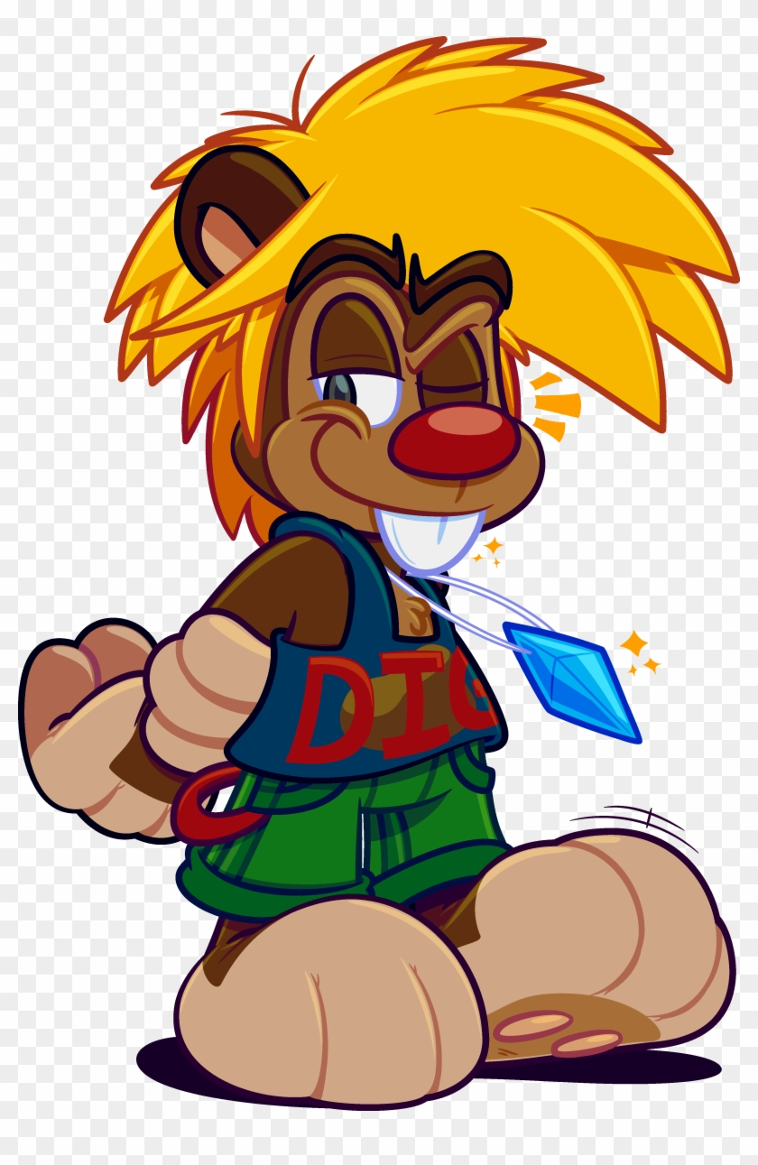 Cool Gopher - Cartoon Clipart #4651959