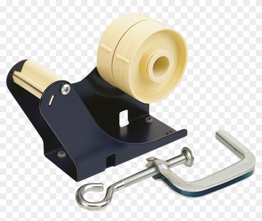 Clamp Dispenser - Tape Dispenser Bench Clamp Clipart