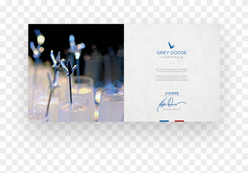 For A Select Few, We Designed Invitations To Special - Brochure Clipart