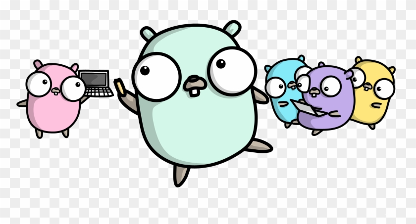 Microsoft Oss Conference/database - Gopher Background Go Clipart