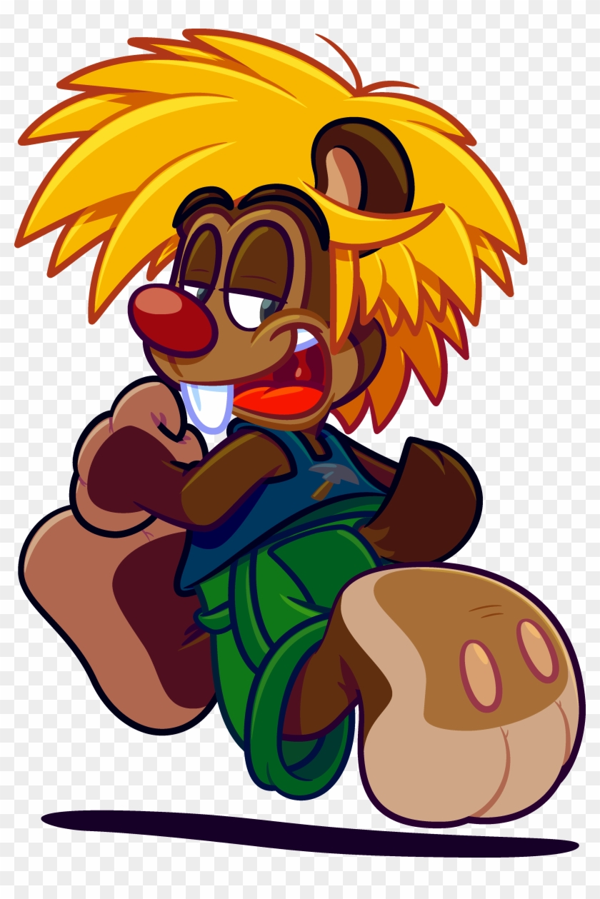 Gopher A Run - Cartoon Clipart