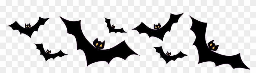 Halloween Bats Clipart Transparent - Png Download #4652431