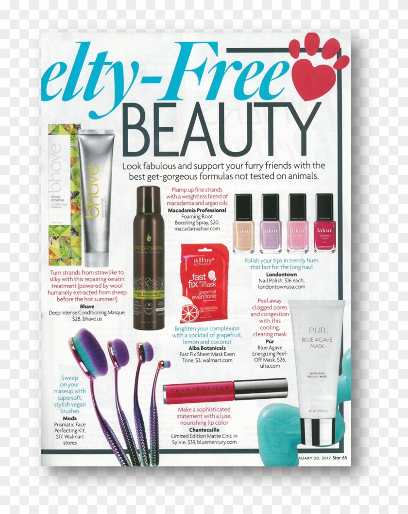 Cruelty-free Beauty - Makeup Brushes Clipart #4652613