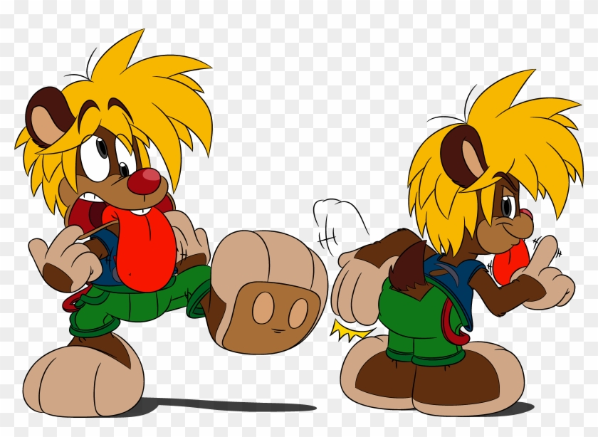 Jimmy-rustlin' Gopher - Cartoon Clipart