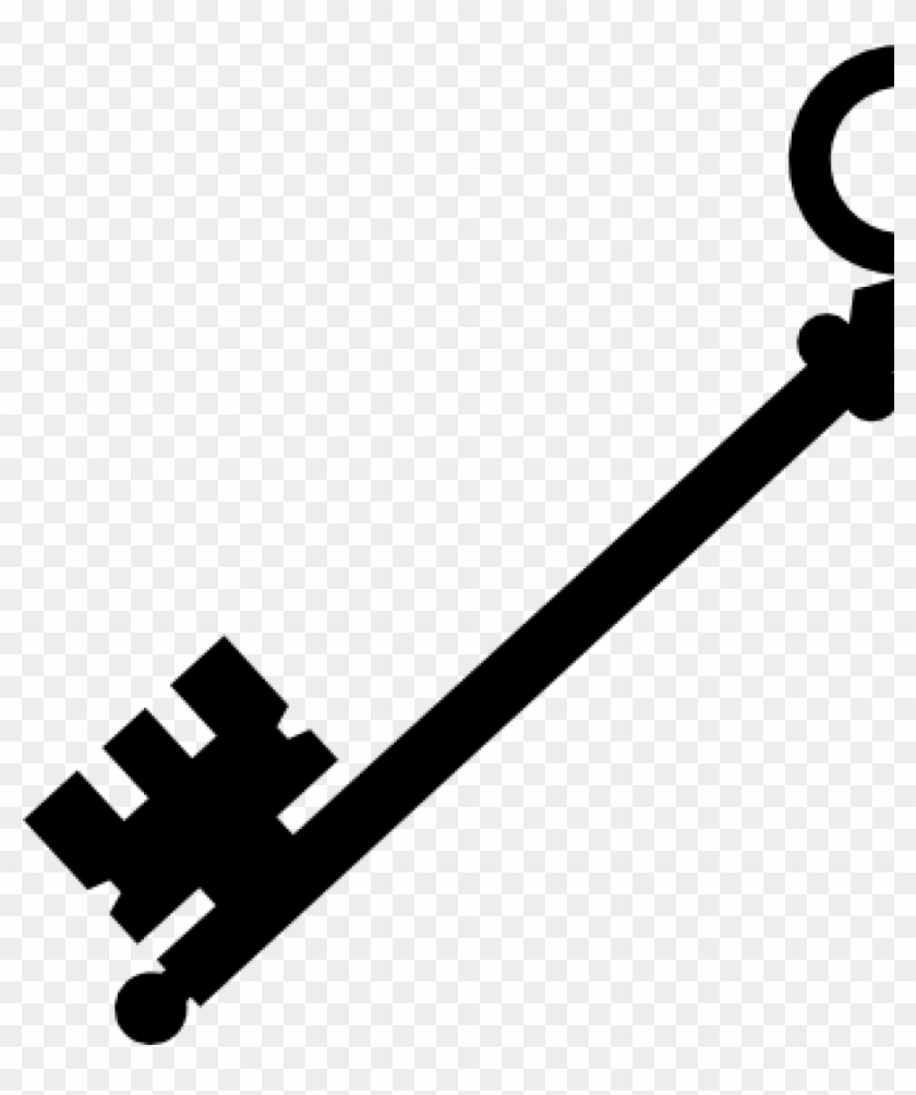 Free Clipart Keys Key Clip Art Vector Free For Download - Clip Art Keys Black - Png Download #4653017