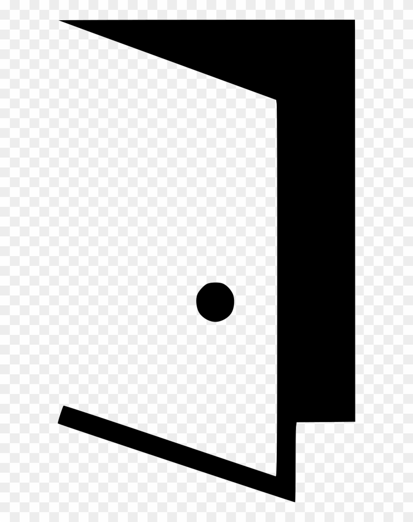 Door Open Comments - Black-and-white Clipart