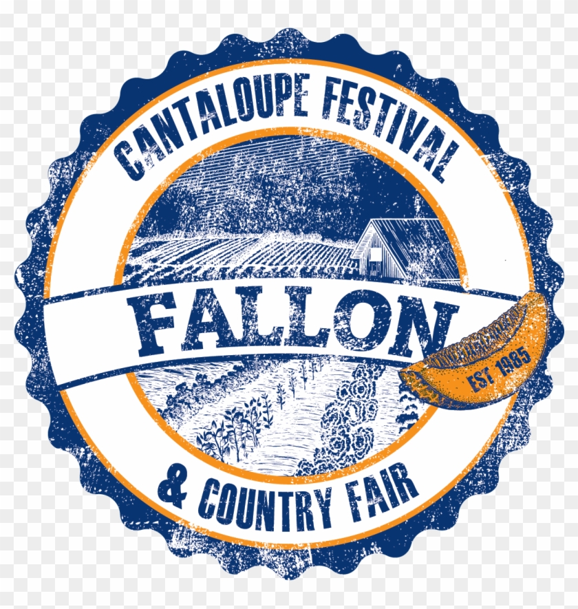 Cantaloupe Festival Logo-distressed - Emblem Clipart #4653335