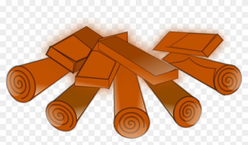 Wood Camp Heat Arranged Fire Png Image - Wood For Fire Clipart Transparent Png #4653498