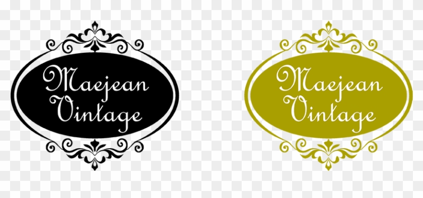 Logo Design By Saulogchito For Maejean Vintage - Calligraphy Clipart