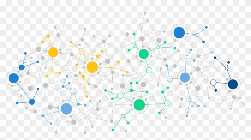 Data, Big Data, Connect The Dots, Blue, Line Png Image - Connect The Dots Graphic Clipart #4653837