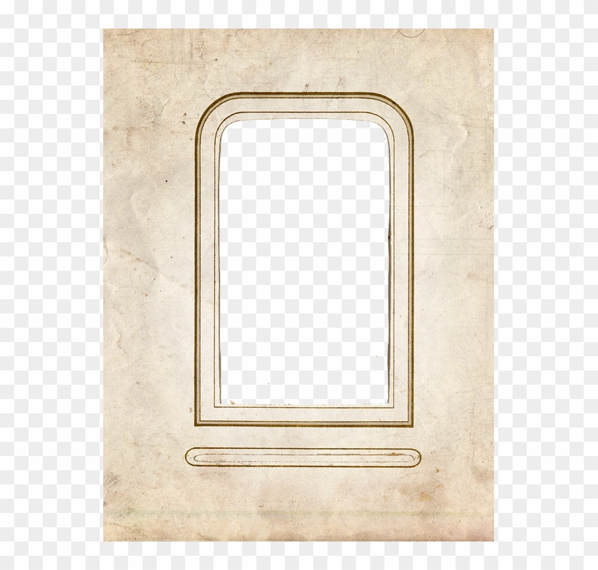 Background Vintage Historical Frame Border - Door Clipart #4654208