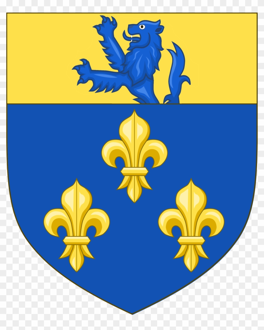 Heraldry - French Coat Of Arms Clipart #4654489