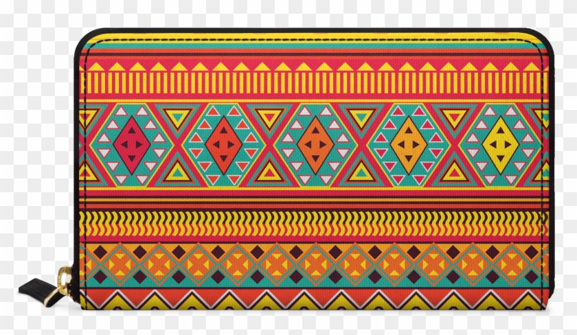Dailyobjects Aztec Pattern Women's Classic Wallet Buy - Wallpaper Clipart #4654494