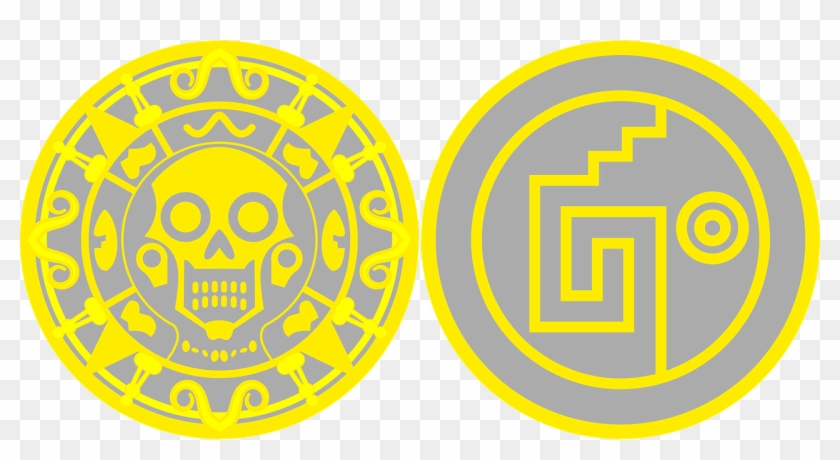 Aztec Mayan Toltec - Aztec Skull Symbol Clipart