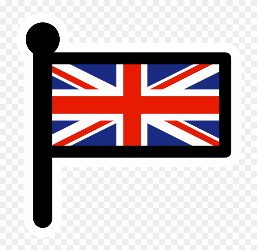 Union Jack United Kingdom Flag Of Great Britain - United Kingdom Vs Great Britain Flag Clipart #4654597