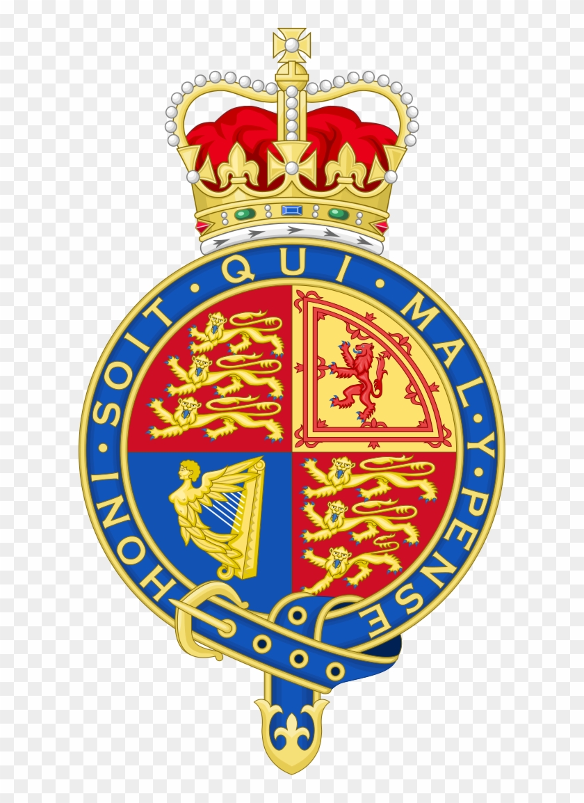 Royal Arms Of The United Kingdom - Orange Nassau Coat Of Arms Clipart