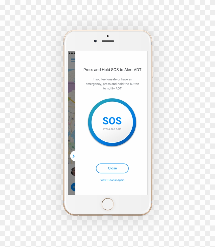 Adt Go Sos Emergency Response - Iphone Clipart